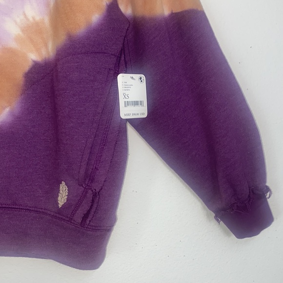 Free People FP Movement Ombre Tie-Dye Metti Crew Sweatshirt - Picture 9 of 16